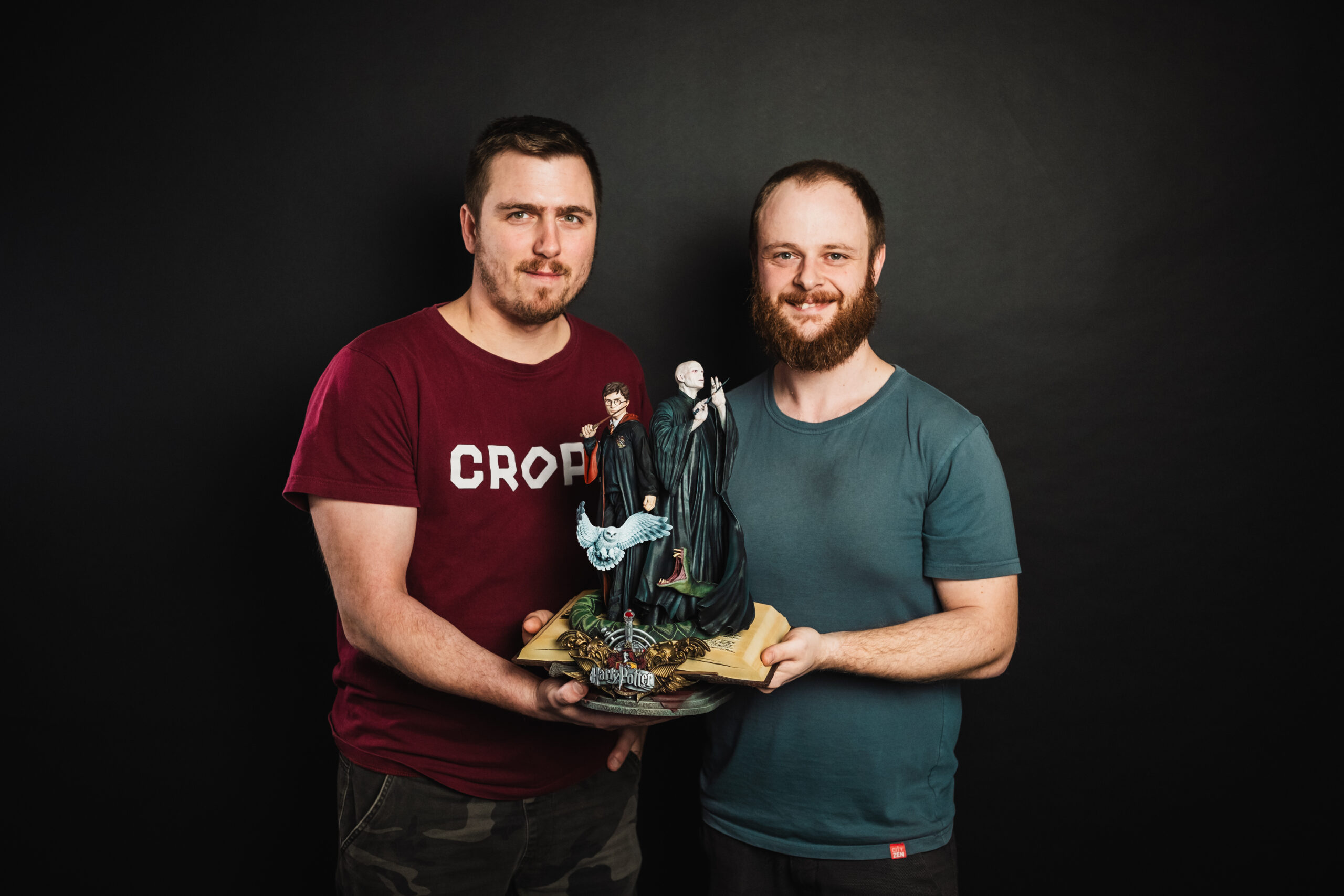 Founders of Print and Paint Studio – Adam and Pavel